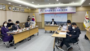 서산시, 일하는 방식 혁신 위한 '조직문화 진단 최종보고회' 개최